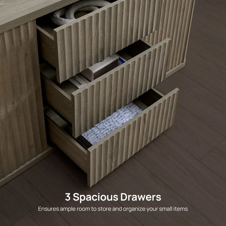 Cas Sideboard With 2 Doors And 3 Drawers