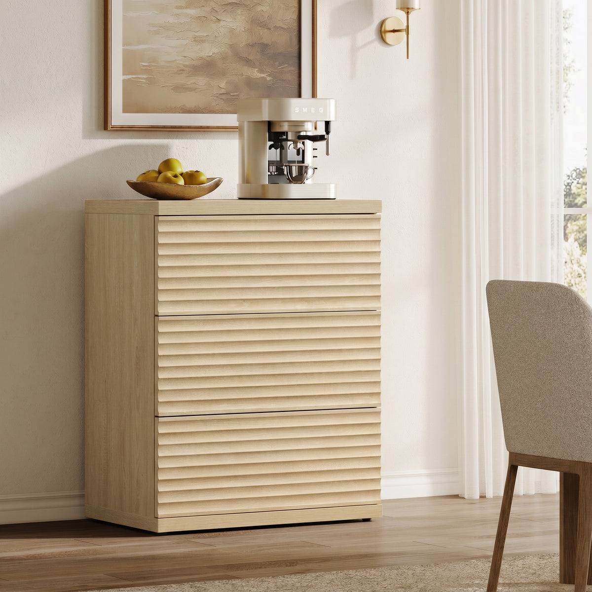 Stria Sectional Chest of Drawers with Storage