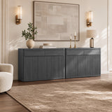 Cas Buffet Cabinet with Drawers, Set of 2