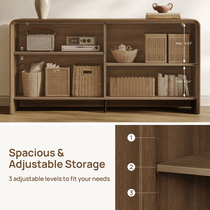 Alina Sideboard Cabinet with Storage, 65'' Wide