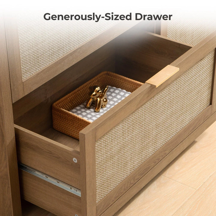 Savanna Rattan 4 Drawers Dresser