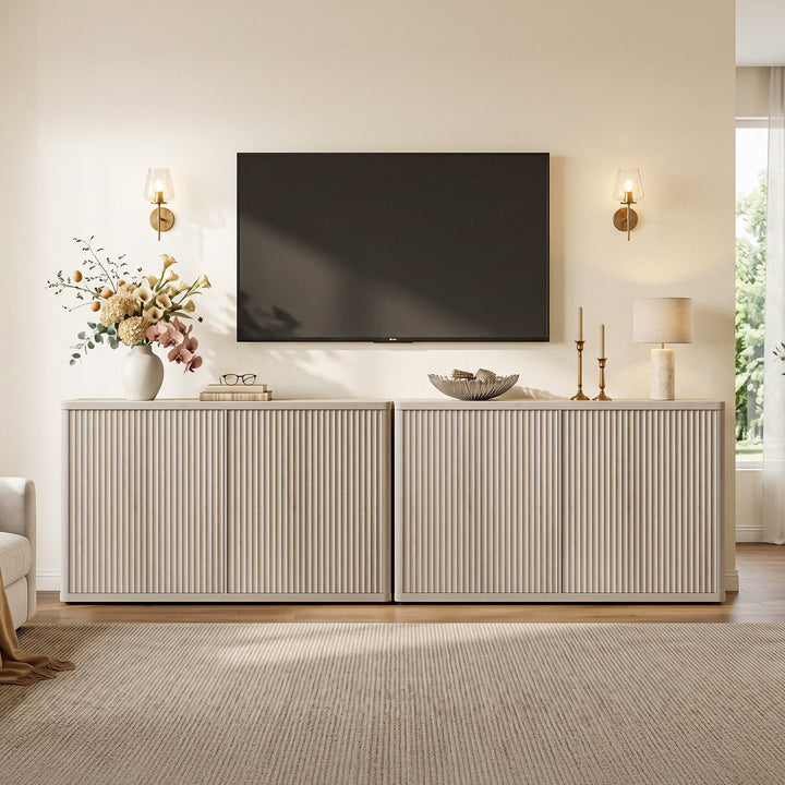 Cas Sideboards with Doors, Set of 2
