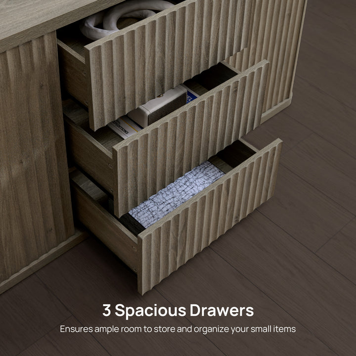 Cas Sideboard With 2 Doors And 3 Drawers