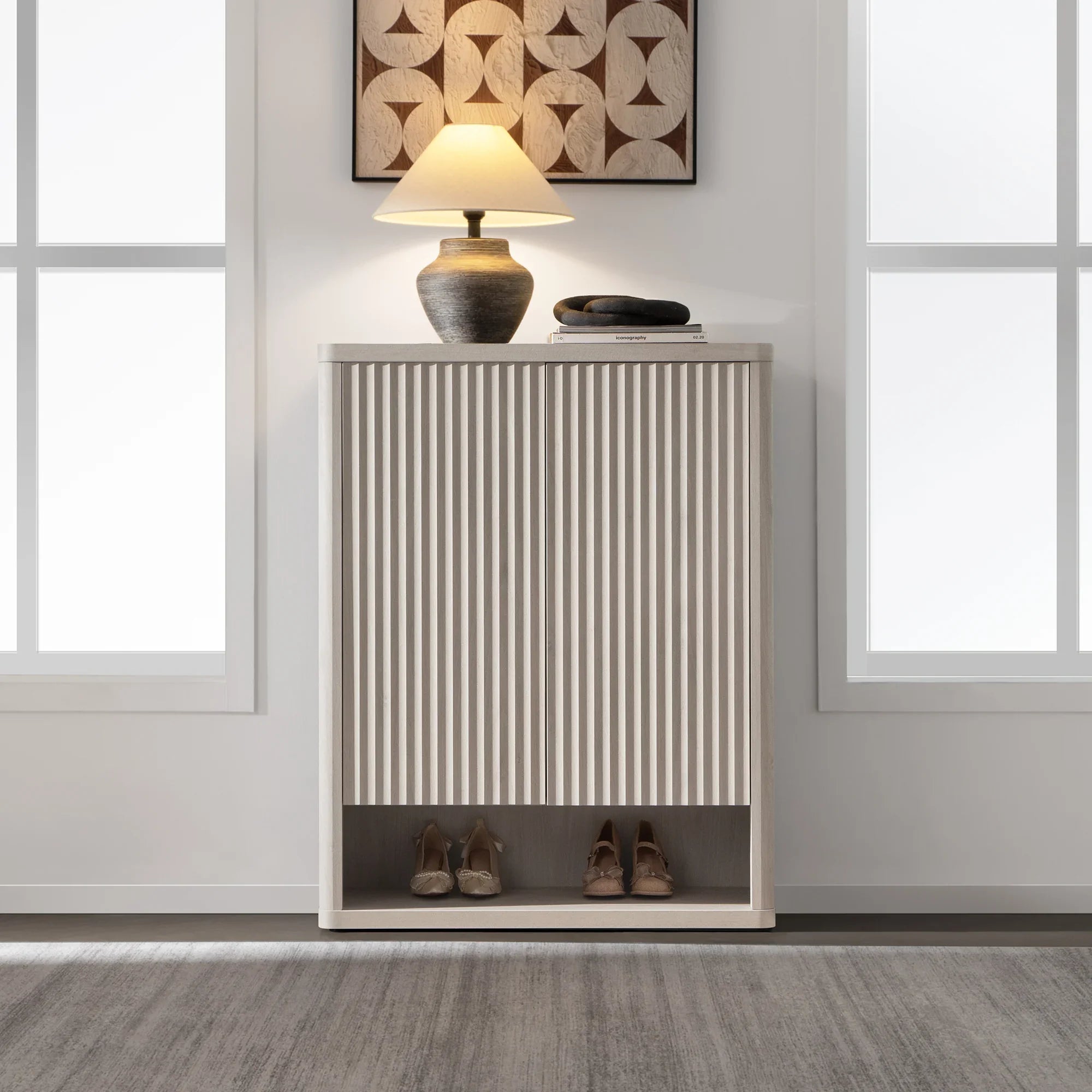 Cas Shoe Cabinet with Doors