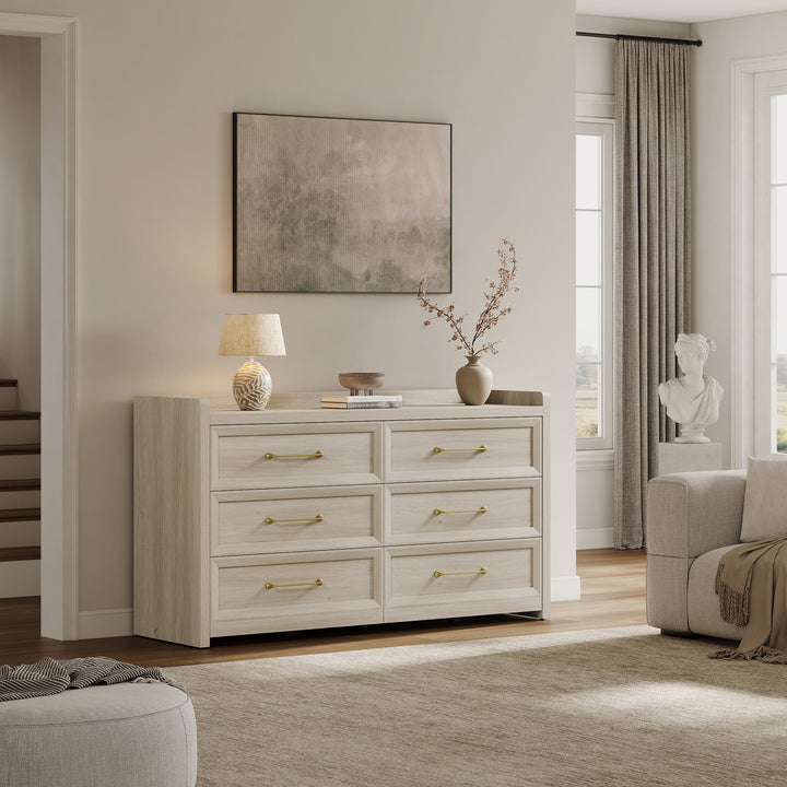 Helio 6 Drawer Dresser and Nightstands Set