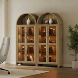 Helio Dining Room Cabinet with Lights, Set of 2