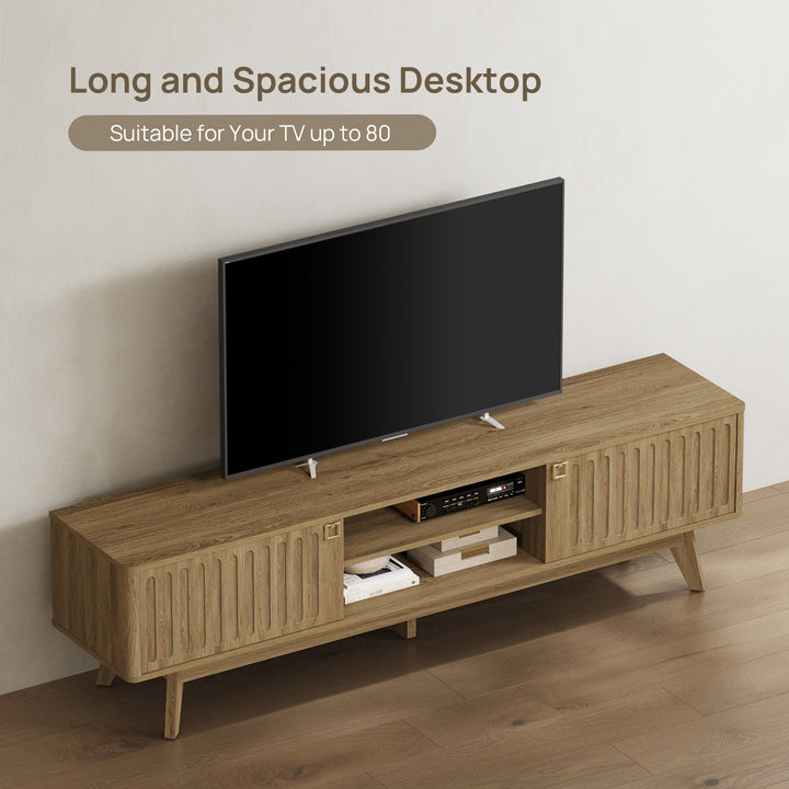 Domus 70 Inch TV Stand with Storage