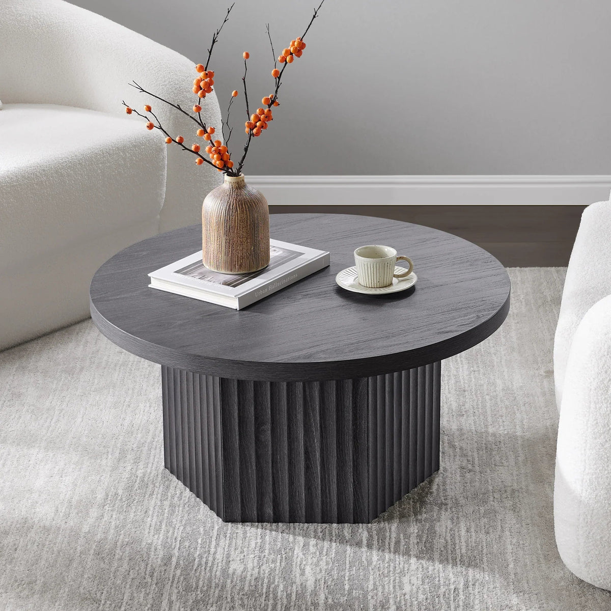 Stria Black Coffee Table