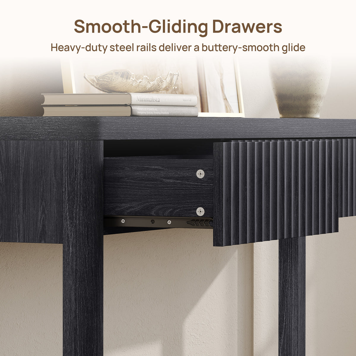 Cas Console Table with 3 Drawers Storage