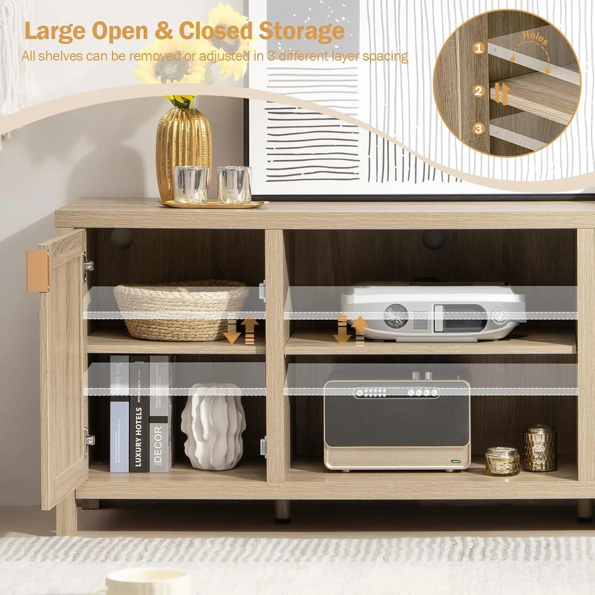 Savanna TV Stand for Entryway