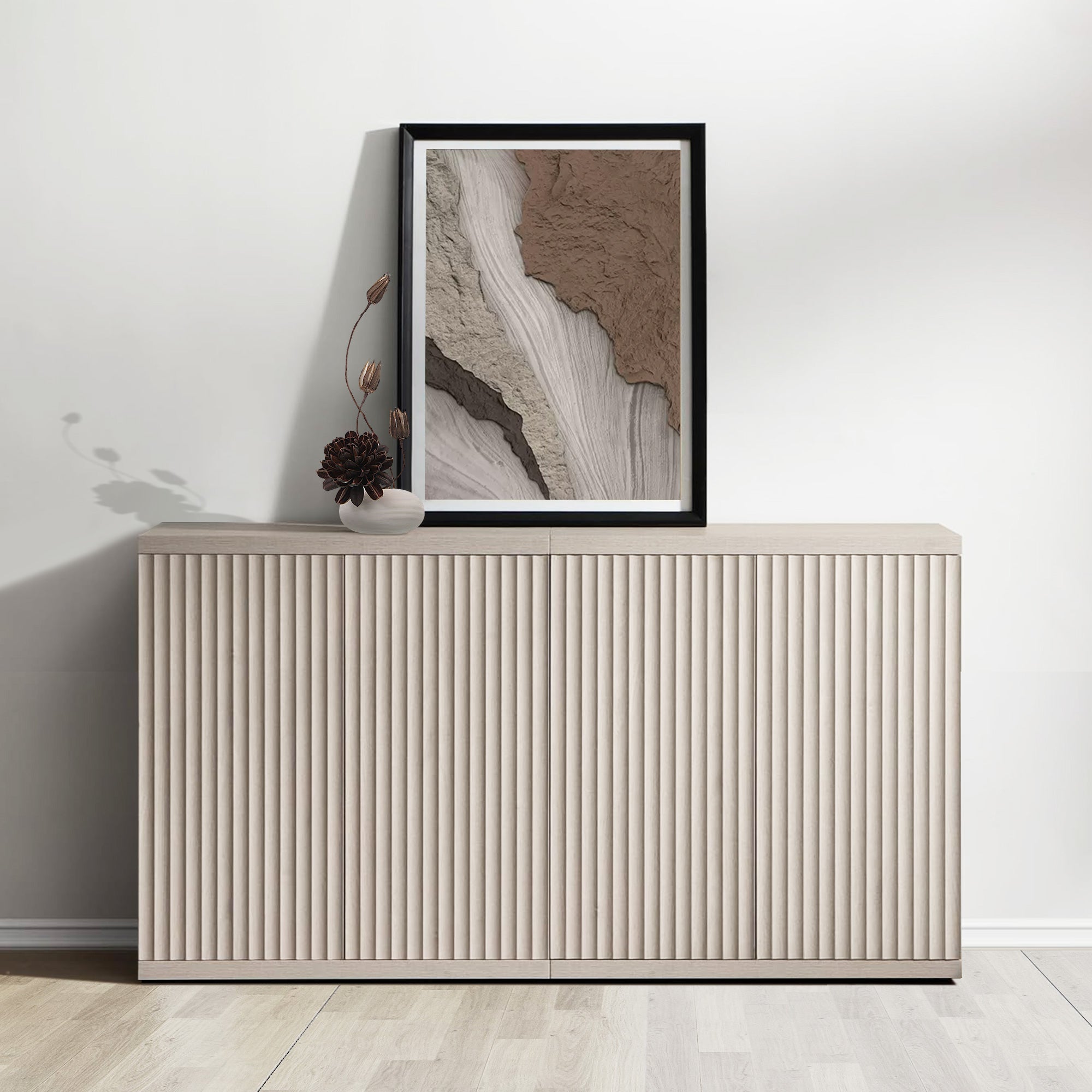 Stria Sideboard Cabinet with 2 Doors