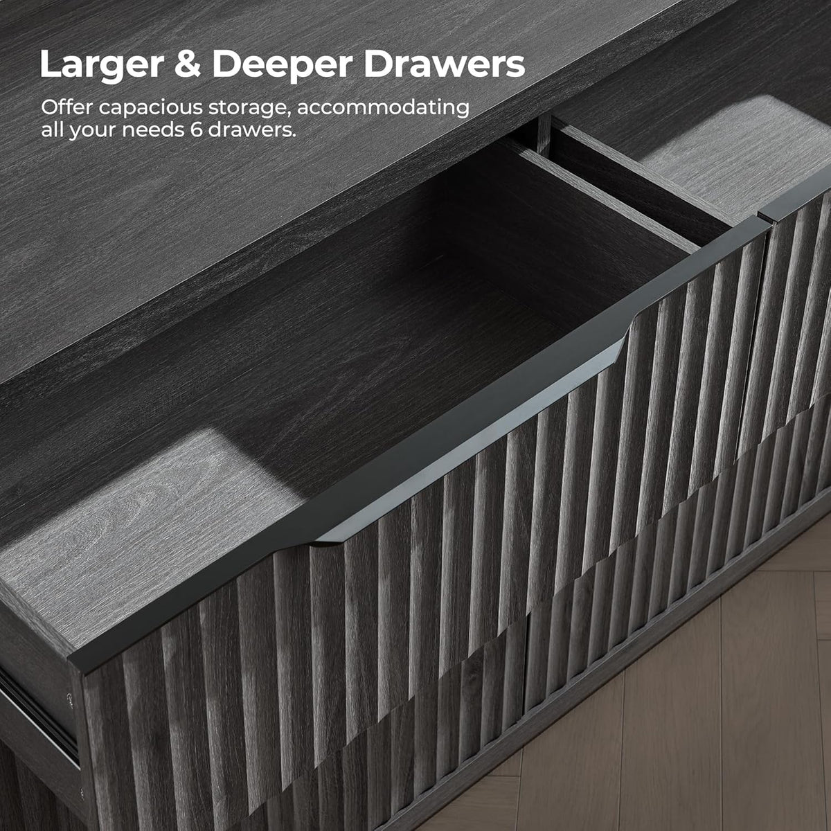 Cas Chest of 6 Drawers, Set of 2