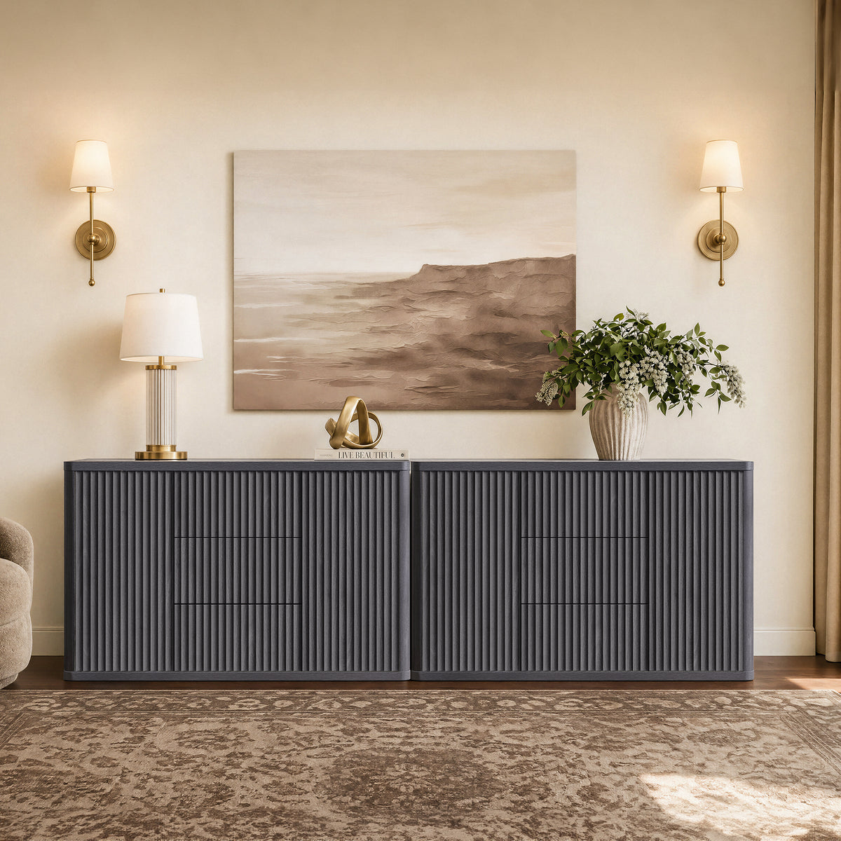 Cas Sideboards with 3 Drawer and 2 Doors