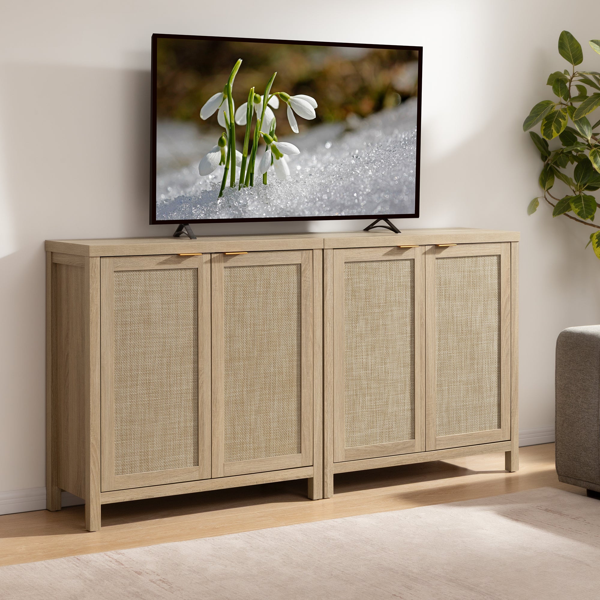 Savanna Buffet Cabinet, Boho Style