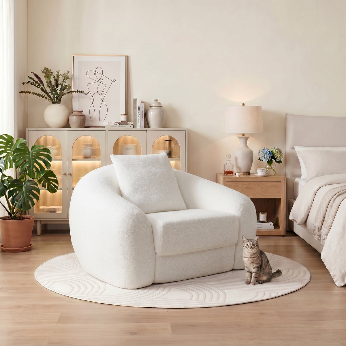 Nimbus White Sofa Couch
