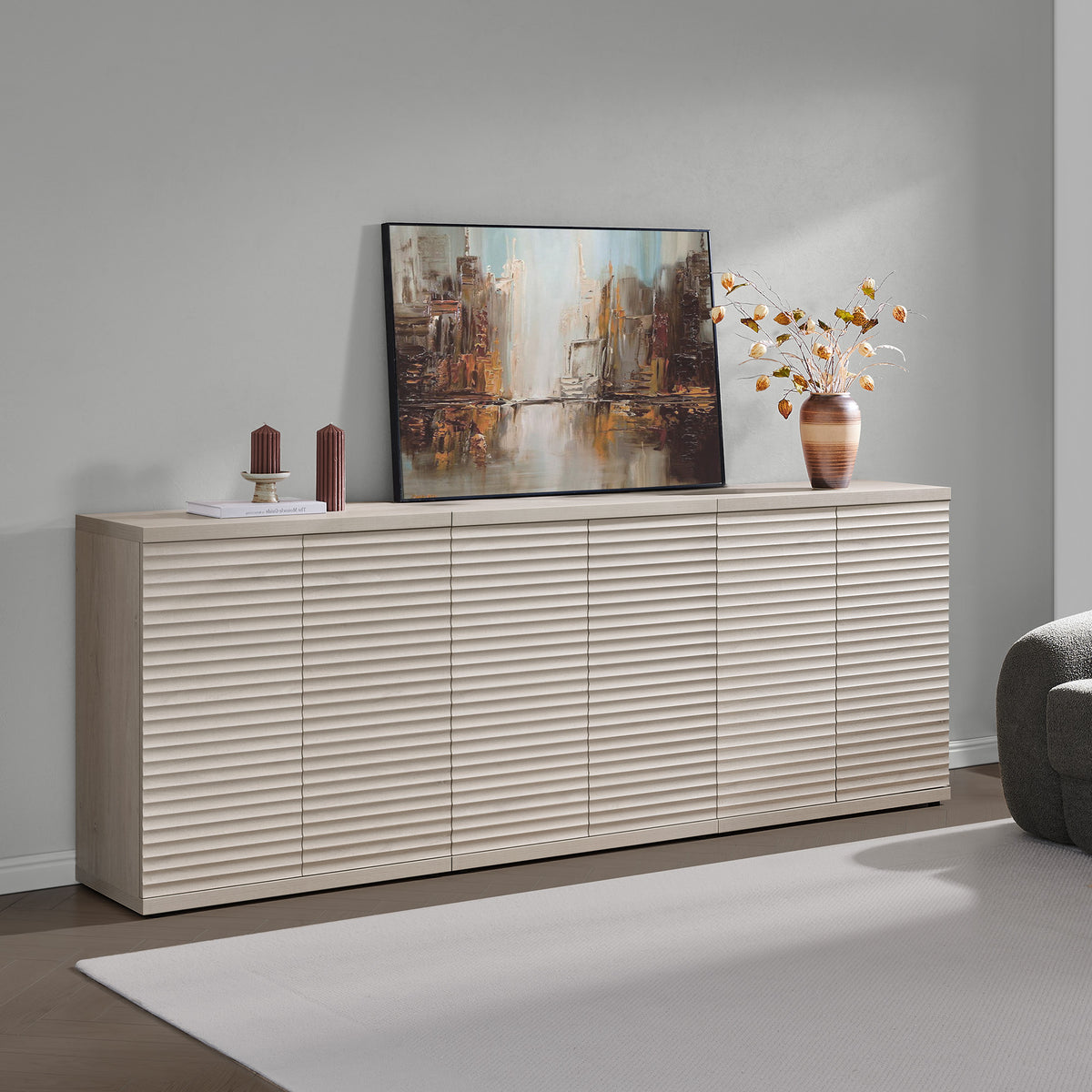 Stria TV Stand with 2 Doors