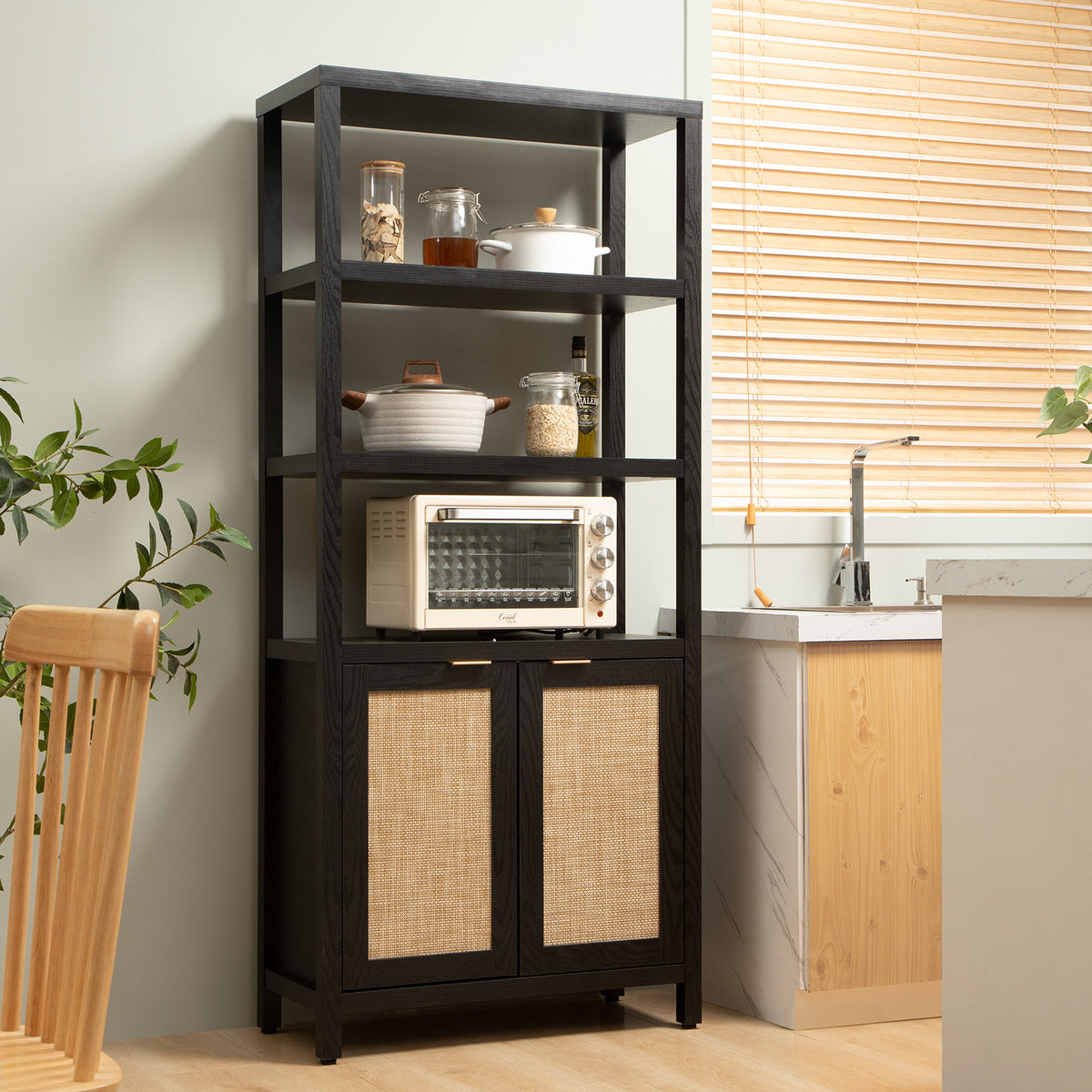 Savanna Bookshelf with 2 Doors