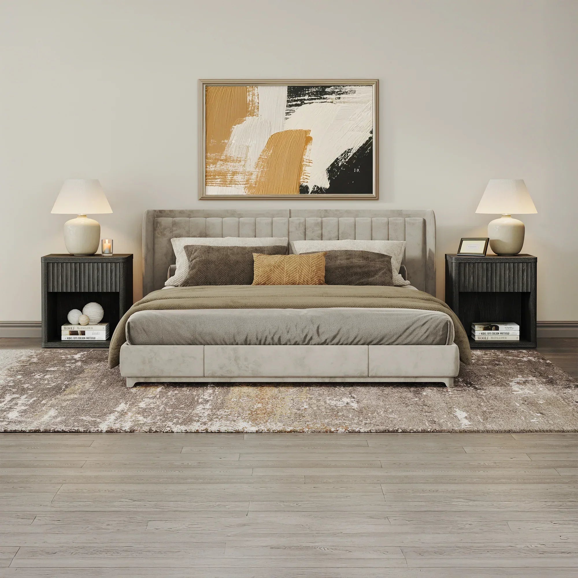 Cas Night Stand with Storage