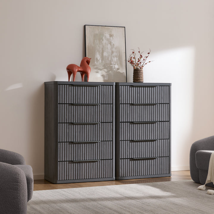 Cas Modern 5-Drawer Dresser, 50.7 Inches Tall