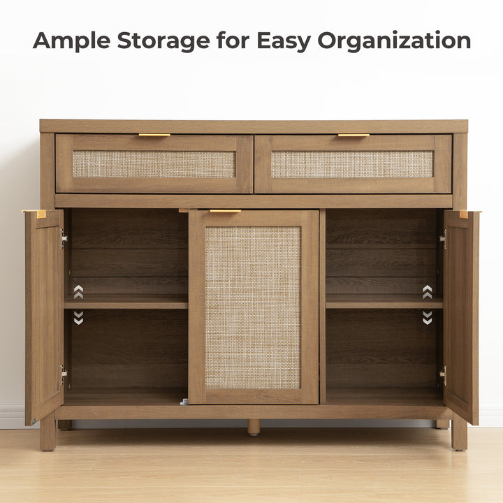 Savanna TV Cabinet with Storage, 43.5Inch Wide, Set of 2