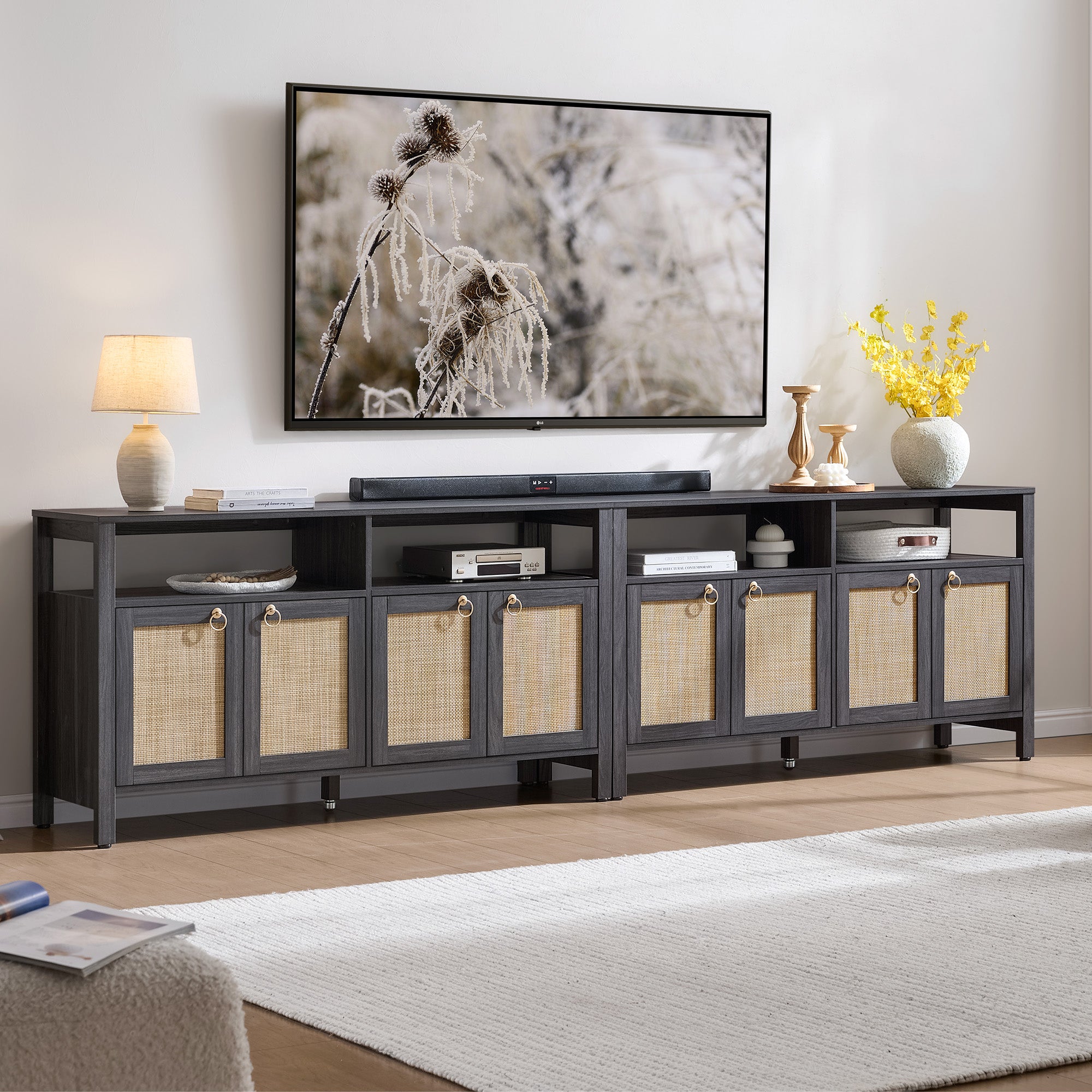 Terra Tall TV Stand up to 60 Inch TV
