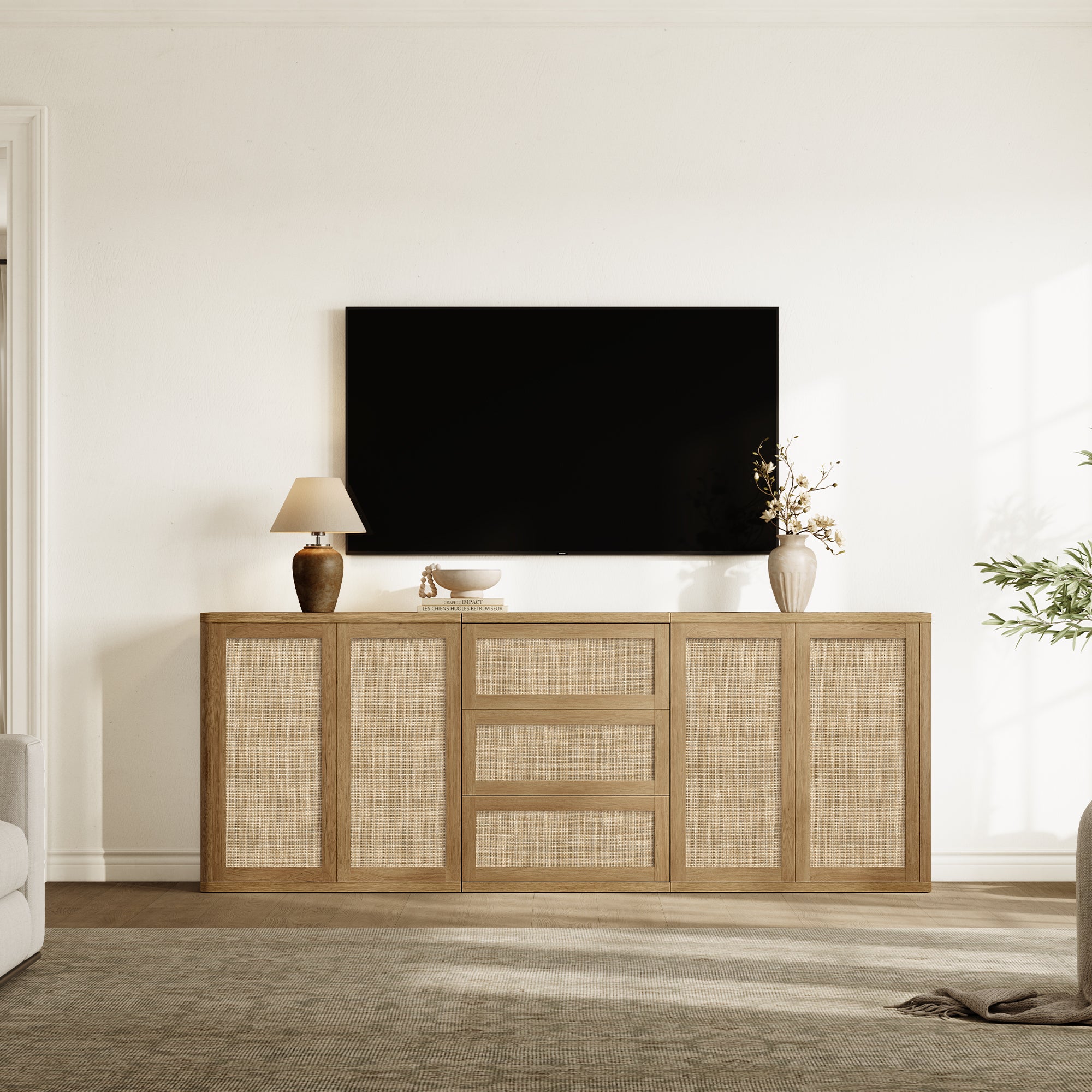 Zura Sideboard, 34.2 Inches Tall