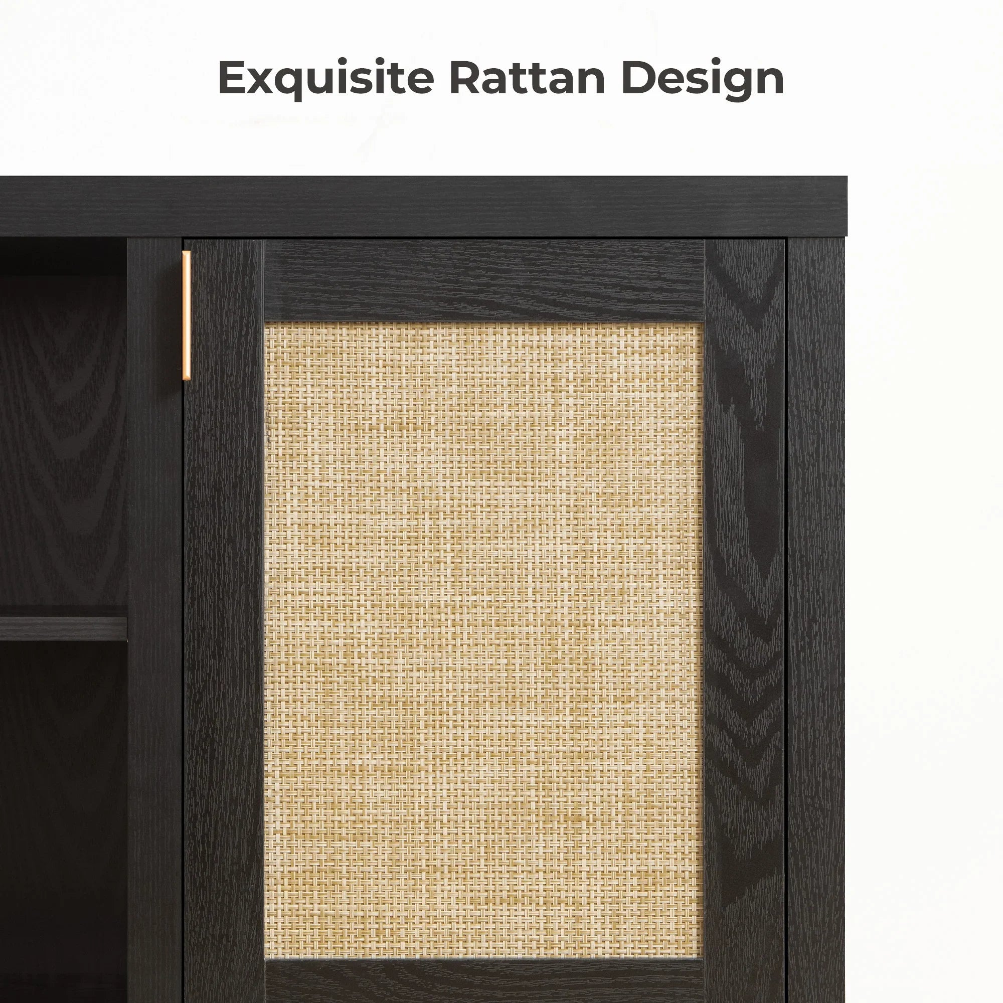 Savanna Black TV Stand