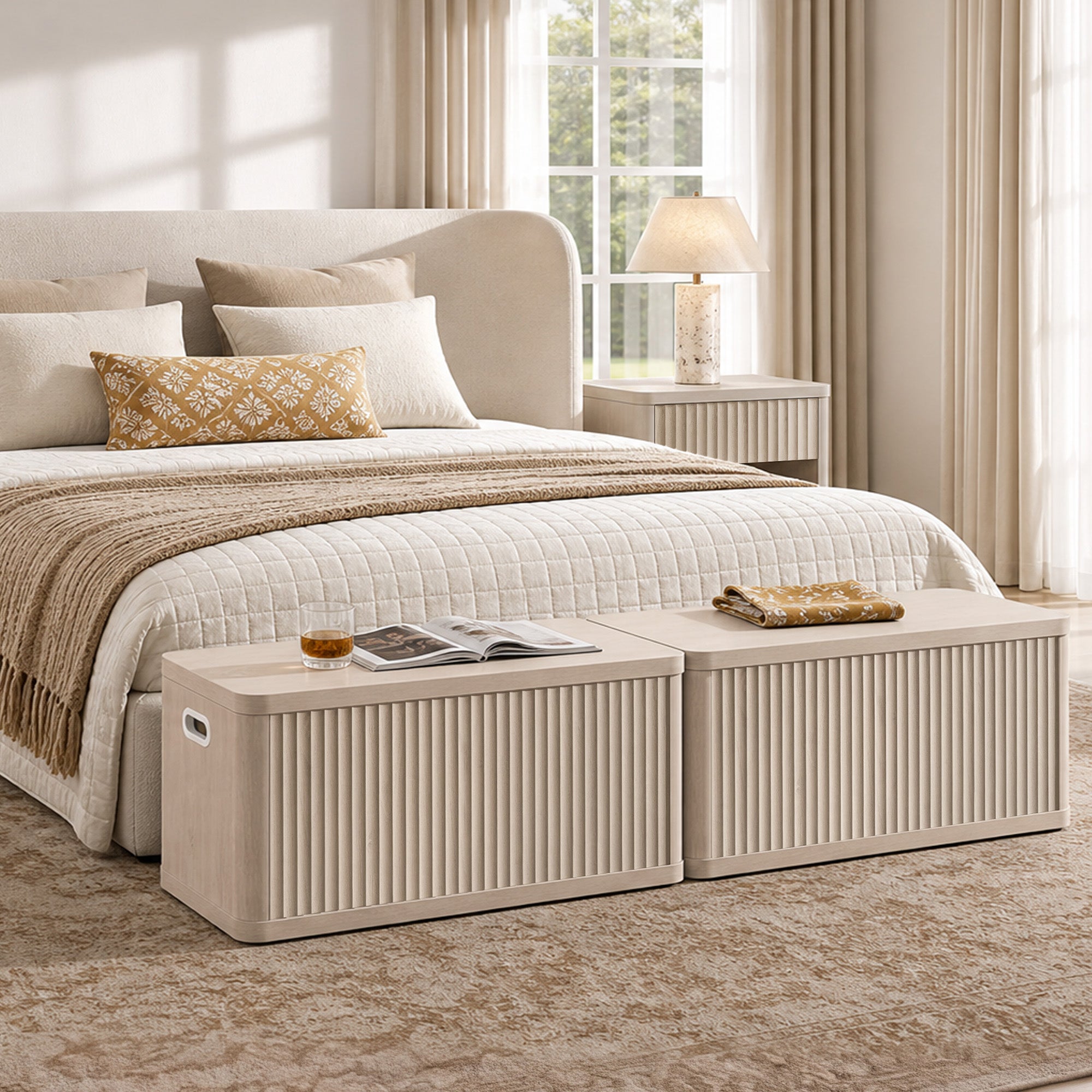 Cas Flip-Top Shoe Bench Entryway