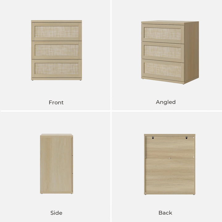 Zura 31-Inch Tall 6 Drawers Dresser, Modular Design