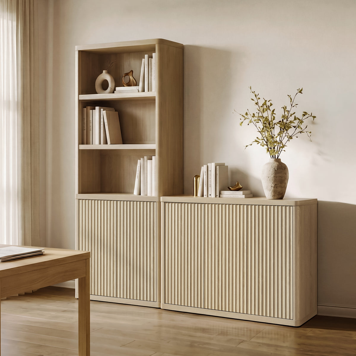 Cas Sideboard Cabinet, 3 Doors Storage