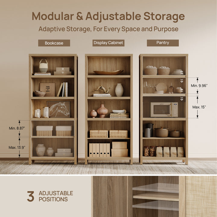 Savanna 70.9Inch Bookcase