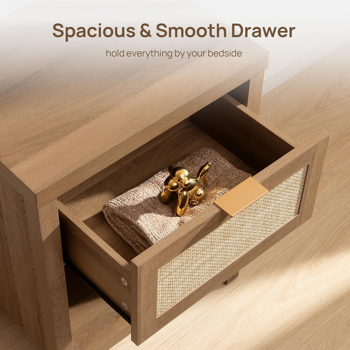 Savanna Rattan Nightstand