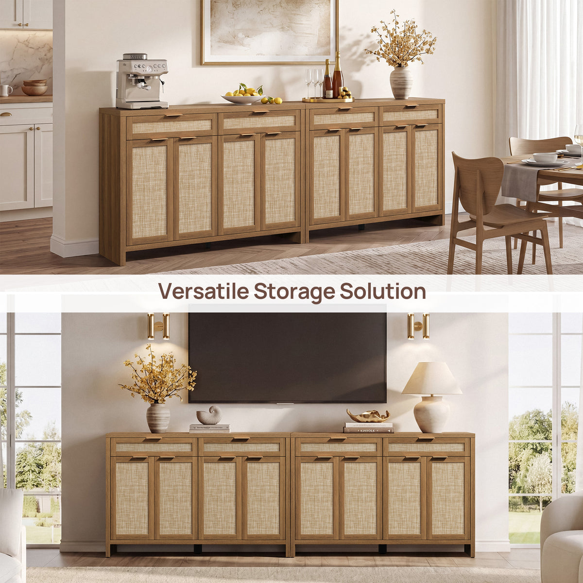 Savanna Sideaboard with 4 Doors and 2 Drawers