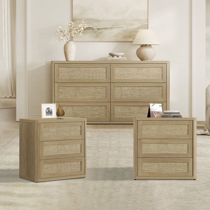 Zura Modular Dresser and Nightstands Set