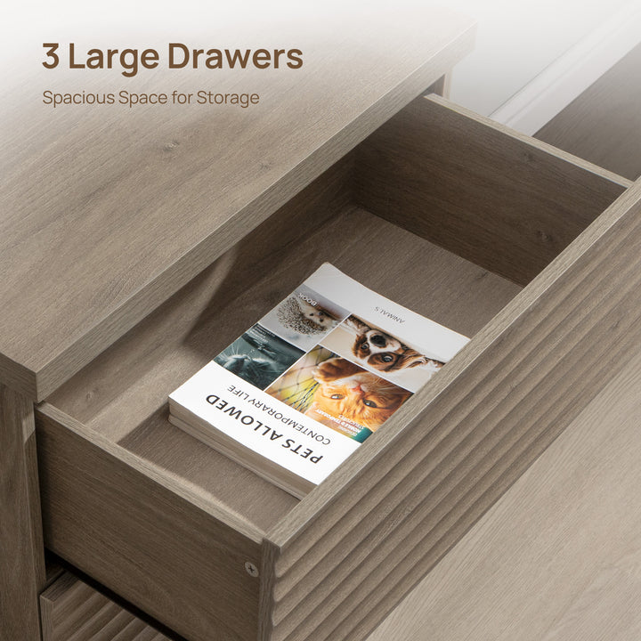 Stria Modular 9 Drawers Dresser Bedroom Set