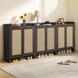 Savanna 2-Door Shoe Storage Cabinet, Set of 3