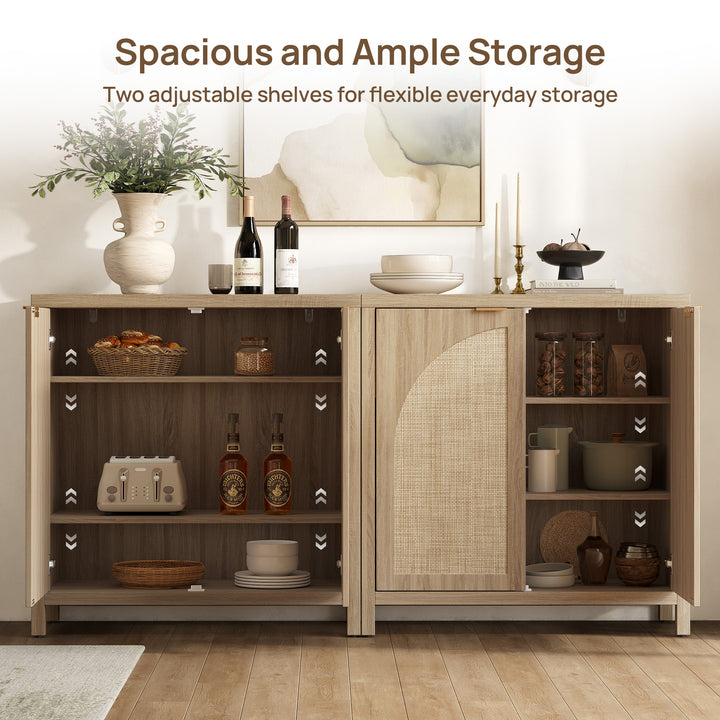 Savanna Cabinet with Arched Doors