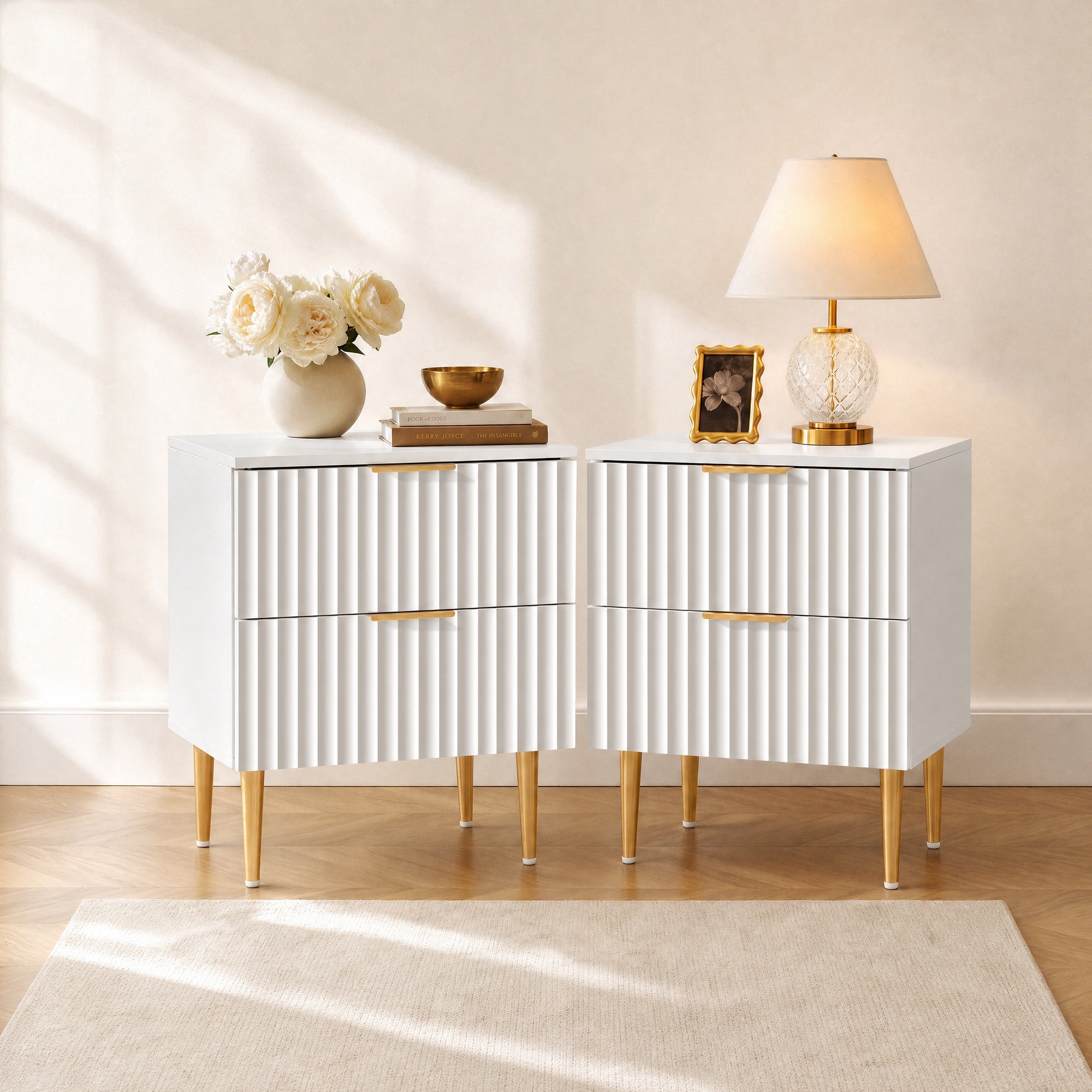 Opus Nightstand with Drawers