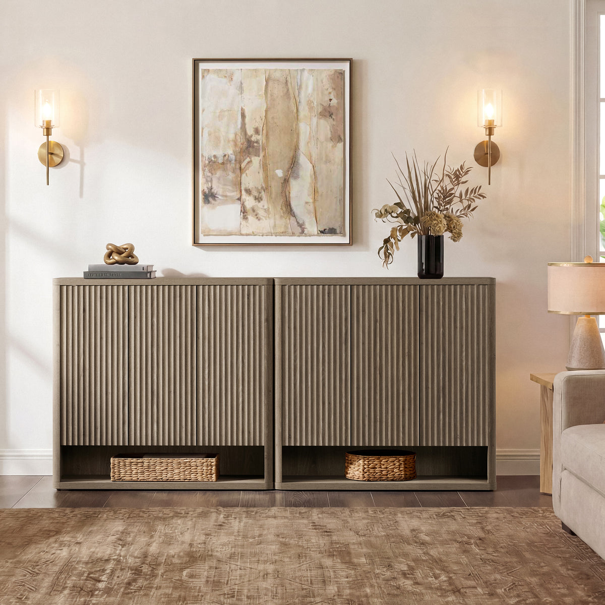 Cas Shoe Storage Cabinet with Doors