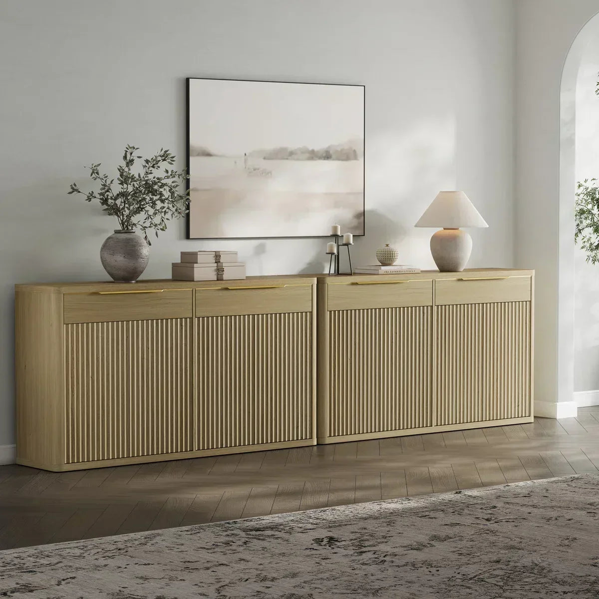 Cas Sideboard Buffet with 2 Drawers