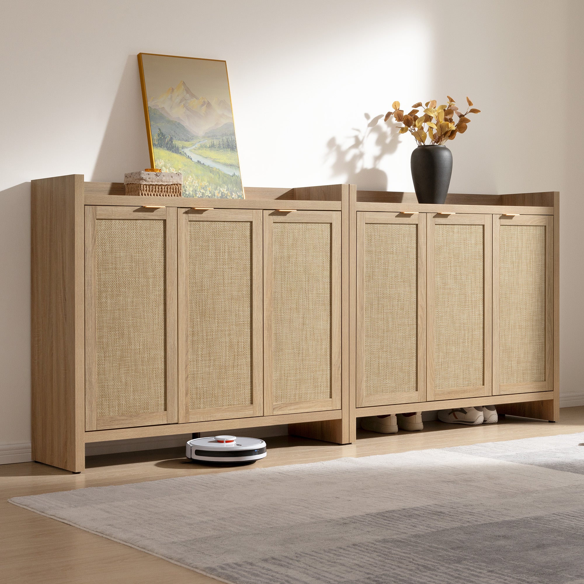 Savanna Tall Shoe Cabinet, 30 Pairs - Sicotas