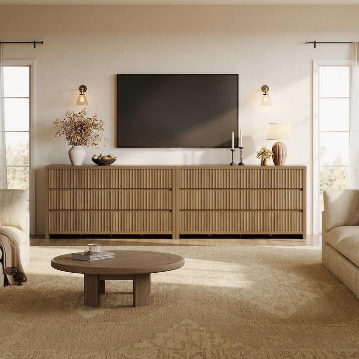 Prelude 6 Drawers Dresser, Large Capacity