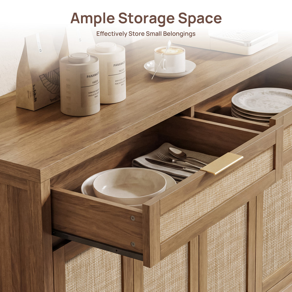 Savanna Sideaboard with 4 Doors and 2 Drawers