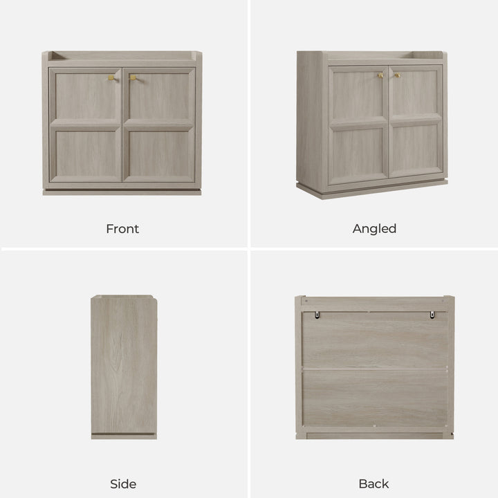Helio Buffet Cabinet, 33Inch Height, Set of 3