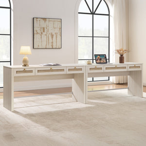 Terra Office Desk with 3 Drawers, Set of 2