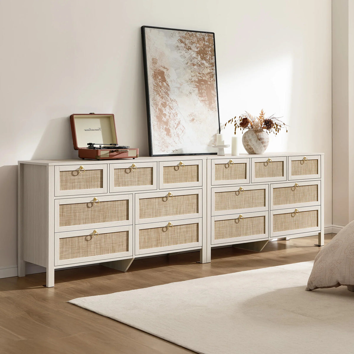 Terra Dresser and Night Tables Set