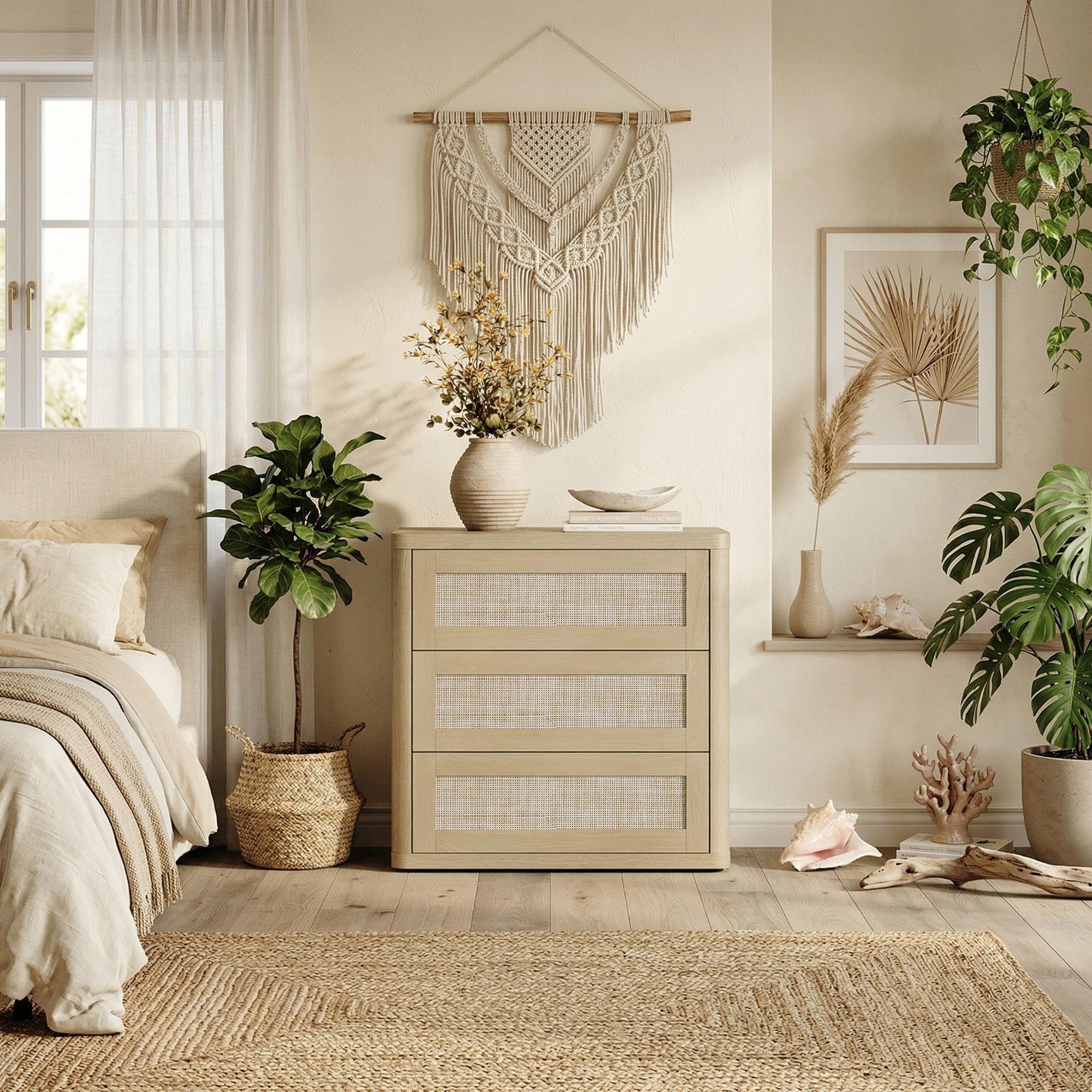 Zura Sectional 9 Drawers Dresser Sets