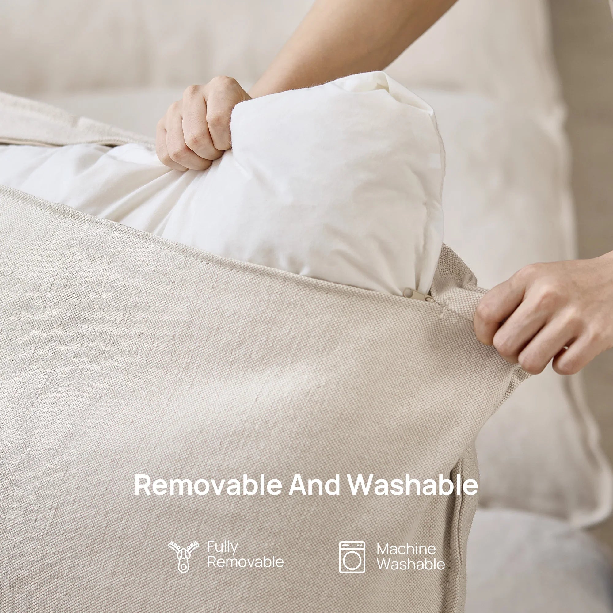 Eira Sectional L-Shape Sofa, Feather Down