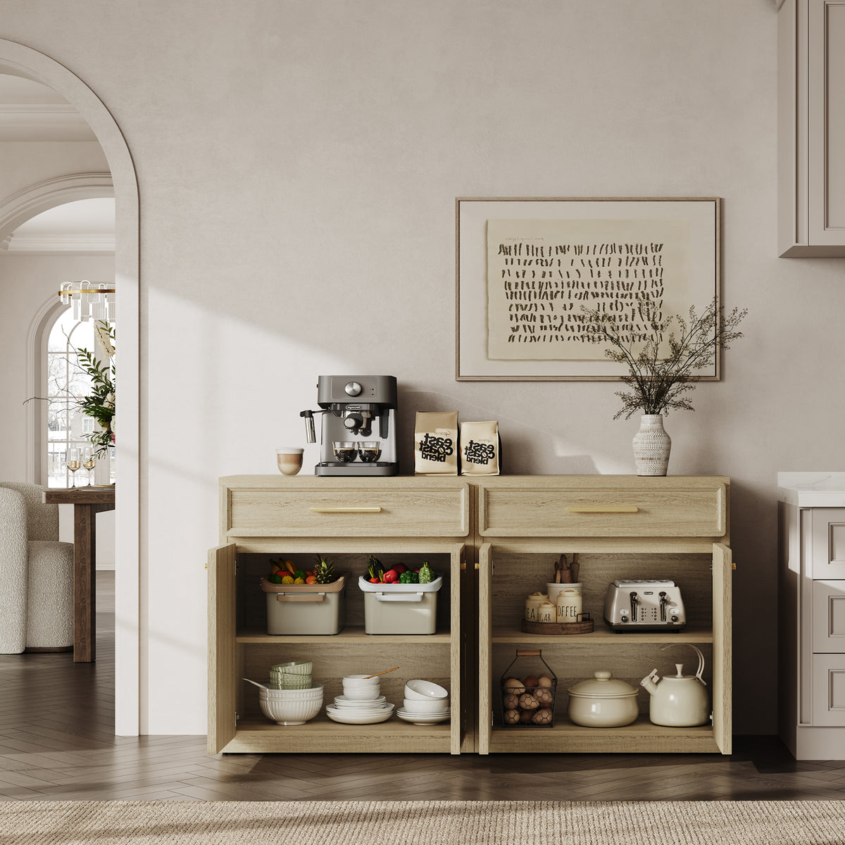 Crescent Sideboard, 2 Doors