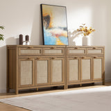 Savanna Sideboard Cabinet, Flexible Storage, Set of 2